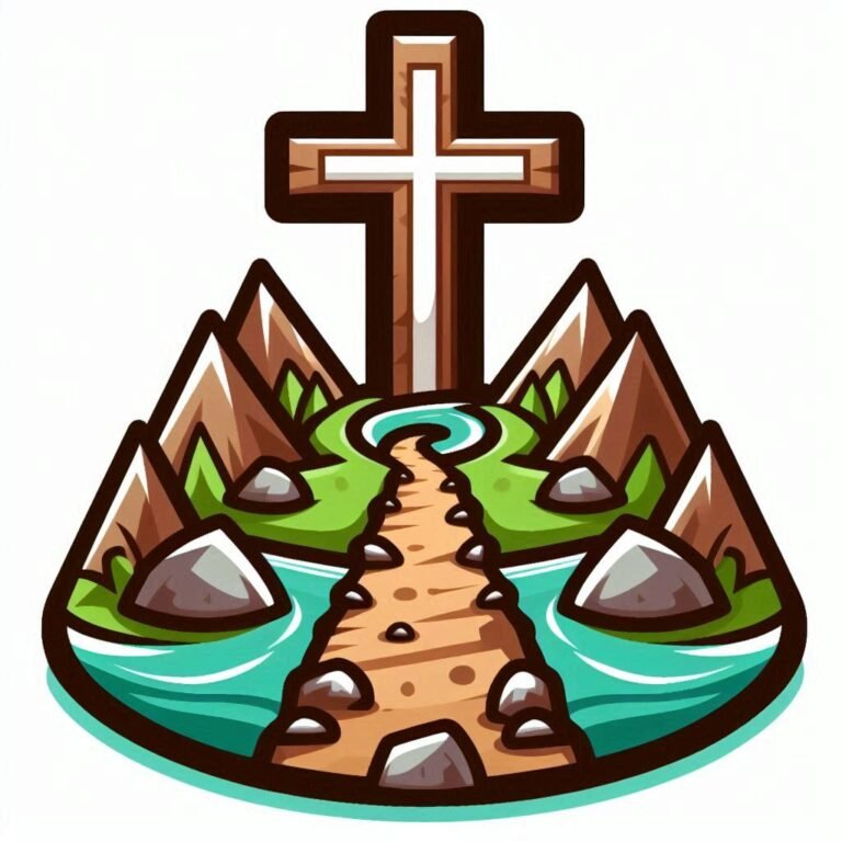 path leading to the cross